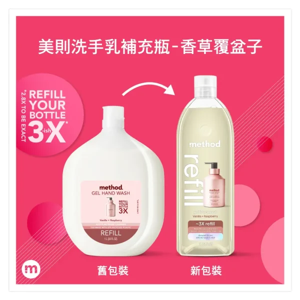 金緻洗手乳補充瓶 – 玫瑰金 1L：圖片 3