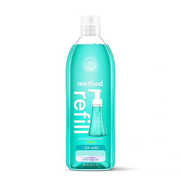 泡沫洗手露補充瓶 –  清泉 828ml
